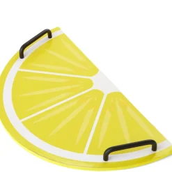 Summertime Fruits Wood Serving Tray - Lemon or Pineapple