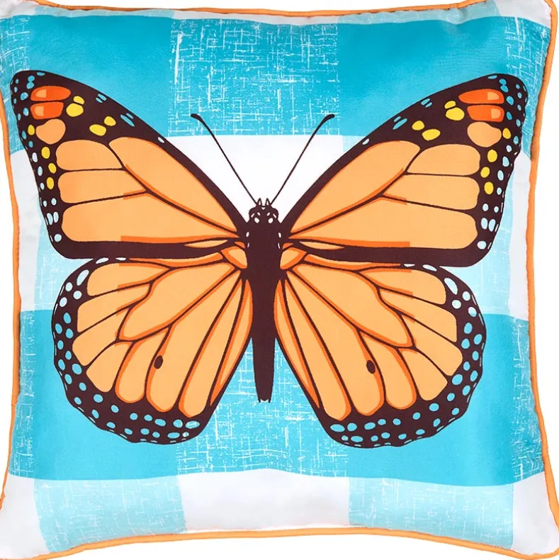 Sunflower Butterfly Full/Queen or King Quilt, Sham, or Decorative Pillow