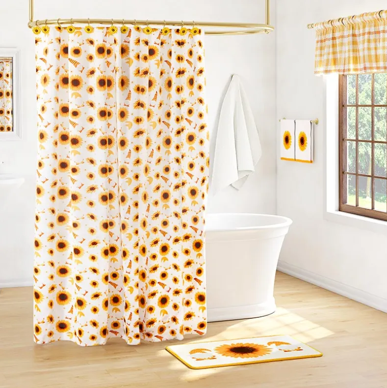 Sunflowers and Gnomes Shower Collection