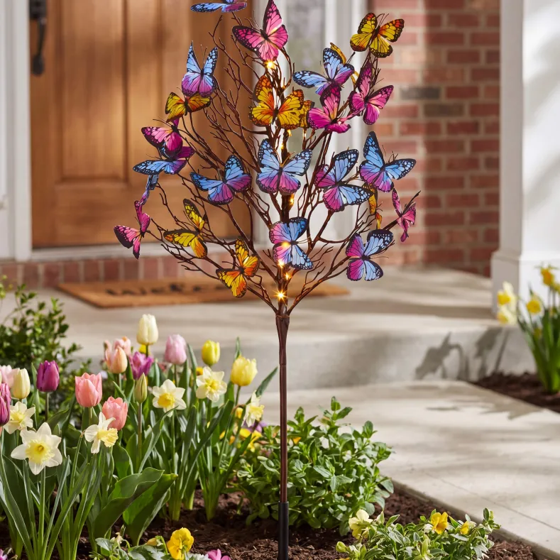 Swaying Solar Butterfly Lights