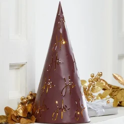 Tabletop Lighted Metal Tree