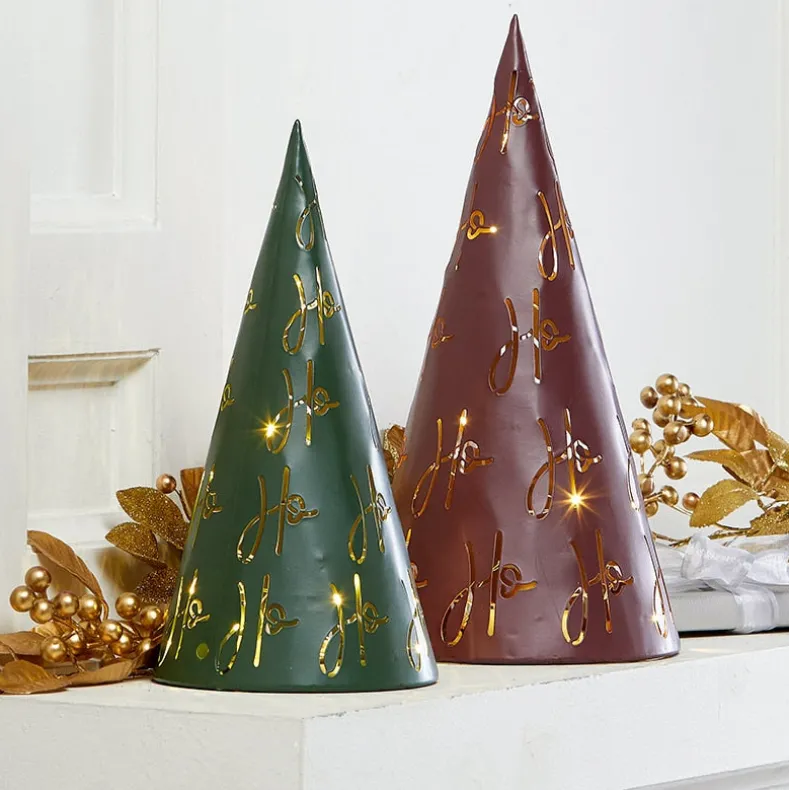 Tabletop Lighted Metal Tree