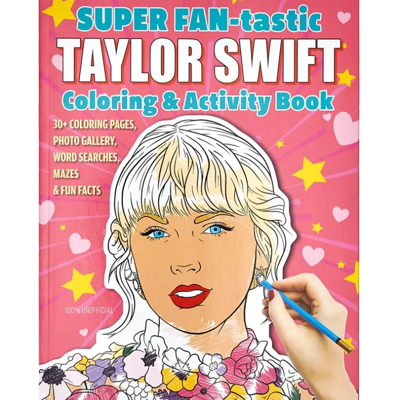 Taylor Swift Coloring and Activity Book