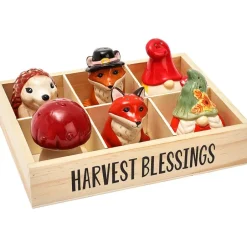 Thanksgiving Salt and Pepper Set 6 Pc.