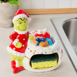 The Grinch Sponge Holder or Salt and Pepper Shakers