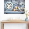 Themed Lighted Clock Wall Art