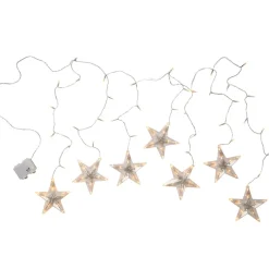Themed Multi-Use Star Curtain Lights