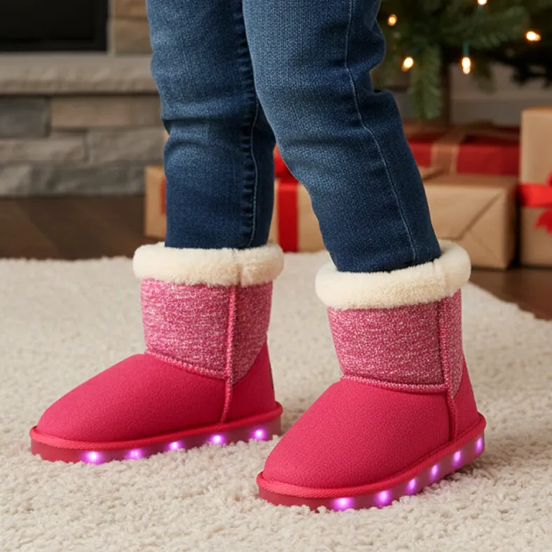 Toddler and Child Light-Up Winter Boots