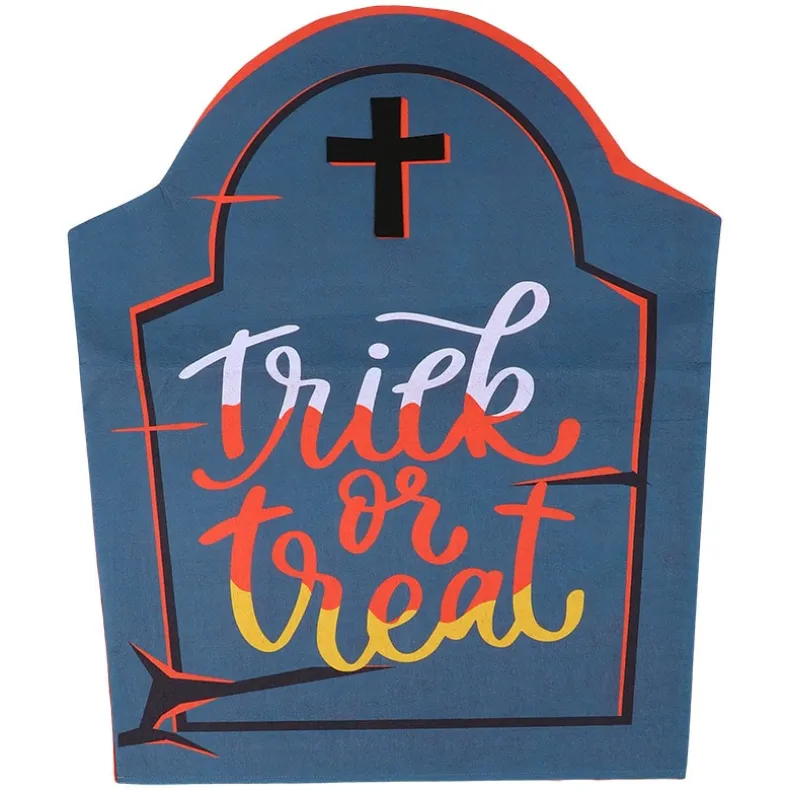 Trick-or-Treat Halloween Dining Chair Covers Set of 2
