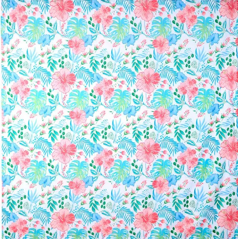 Tropical Garden Shower Curtain, Bath Rug, Hand Towels, Valance, or Hooks