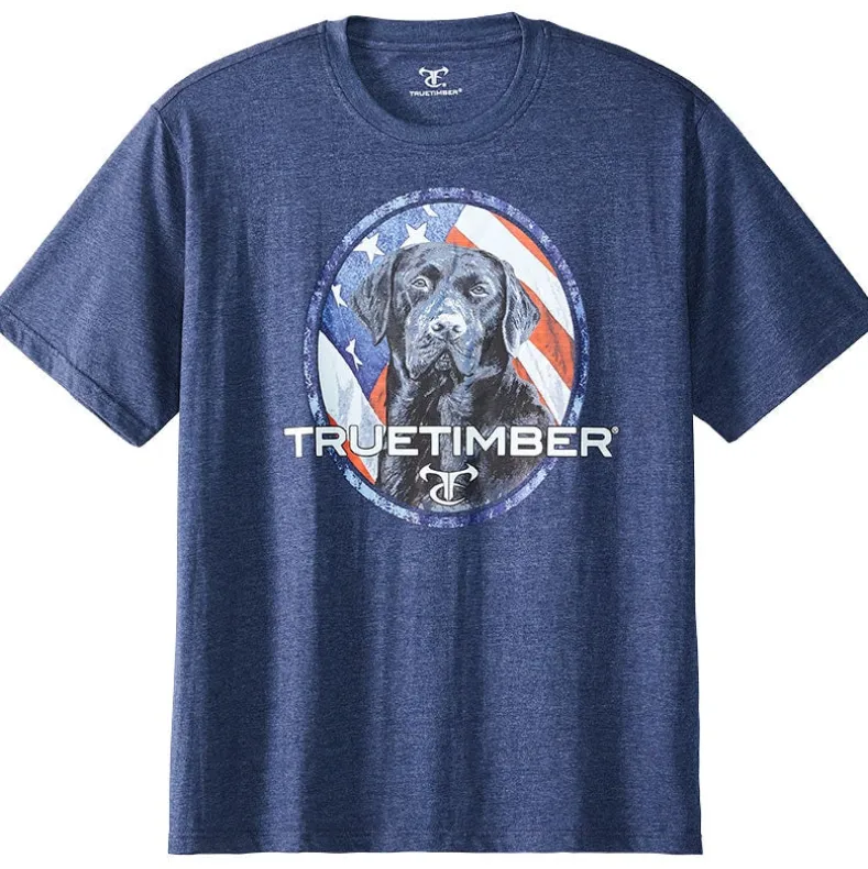 True Timber Americana Men's Short Sleeve Graphic T-Shirt