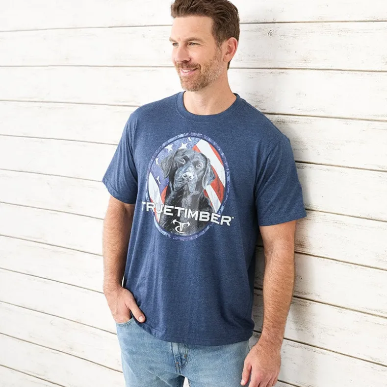 True Timber Americana Men's Short Sleeve Graphic T-Shirt