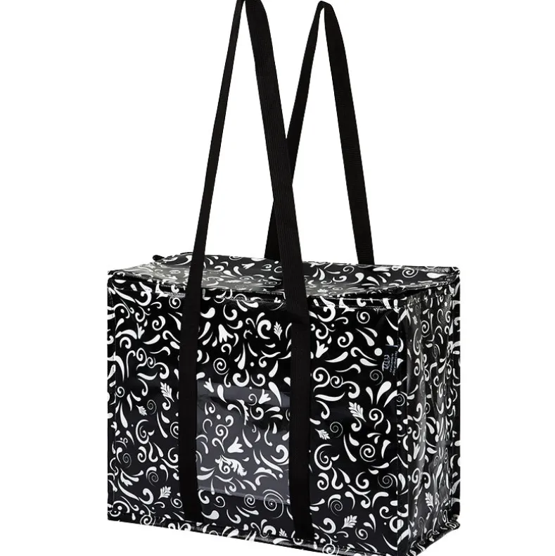 Two Lumps of Sugar Insulated Shopping Bag Foldable Reusable Cooler Tote