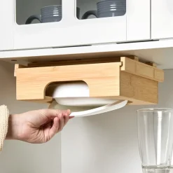 Under Cabinet Paper Plate Holder