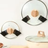 Universal Adjustable Pot Lid Cabinet Organizer - Set of 2