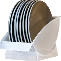 Vertical Salad Plate Rack