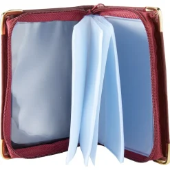 Wallet with Card Sleeves and ID Pocket