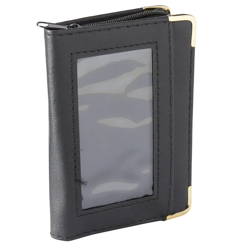 Wallet with Card Sleeves and ID Pocket