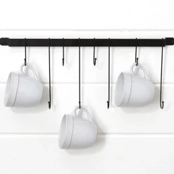 Wall-Mounted Coffee Mug Rack