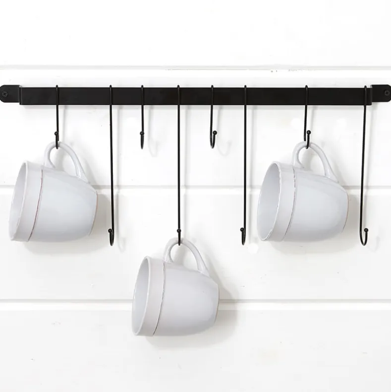 Wall-Mounted Coffee Mug Rack