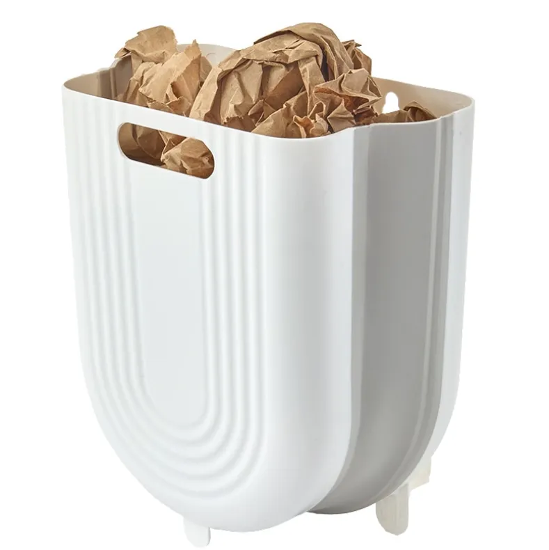 Wall-Mounted Trash Can Expandable Storage
