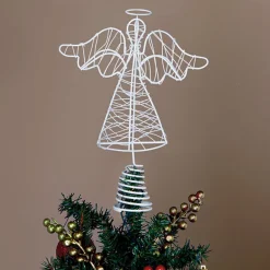 White Angel Tree Topper