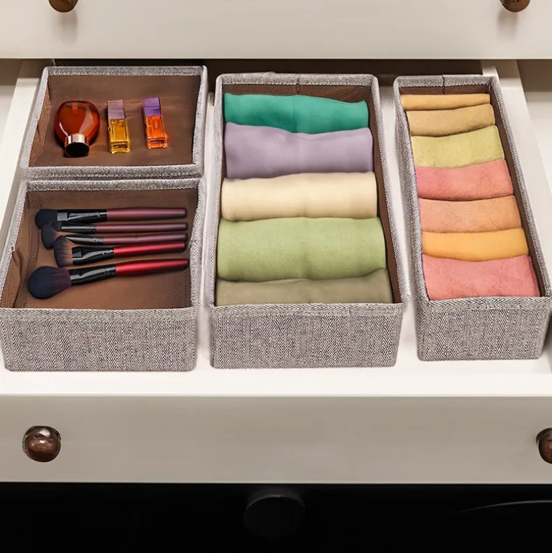 Whitmor Bedroom or Closet Drawer Organizers - Set of 4