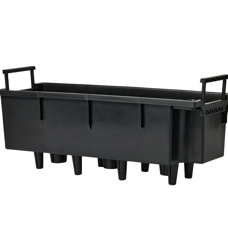 Wicker-Look Rectangle Planter
