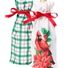 Wine Gift Bags Set of 2 Holiday Whiskey Bourbon Liquor