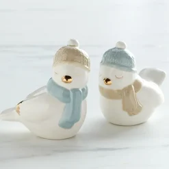 Winter Birds Salt and Pepper Shakers