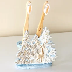 Winter Wonderland Toothbrush Holder or Valance