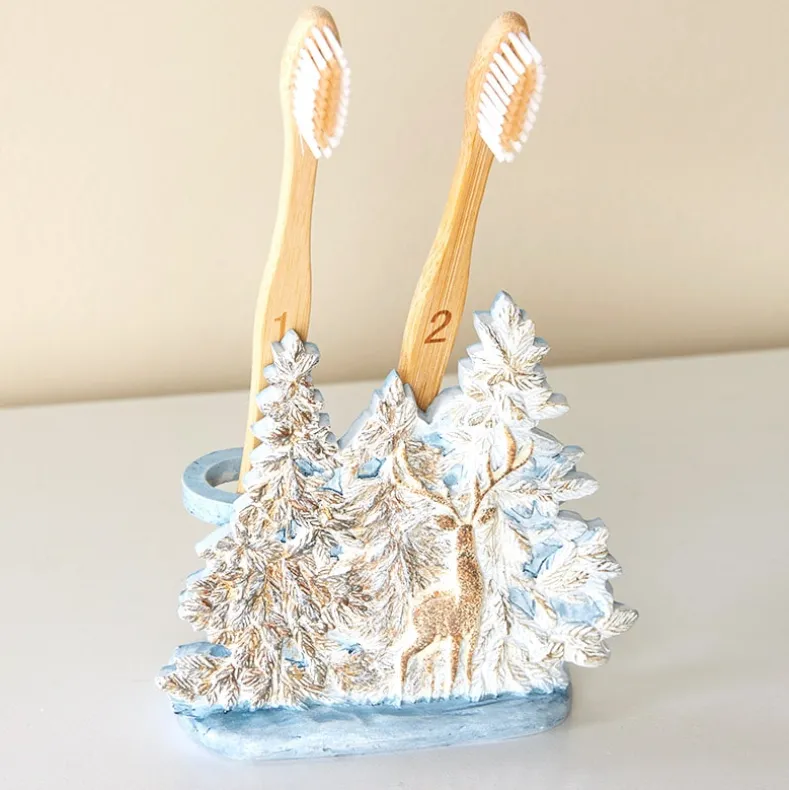 Winter Wonderland Toothbrush Holder or Valance