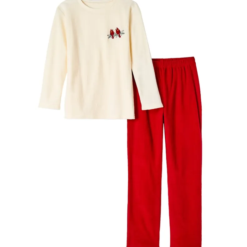 Women's Pajama Set 2-Pc. Cardinal