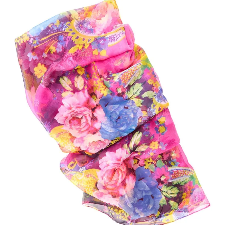 Women's Sheer and Lightweight Chiffon Scarf