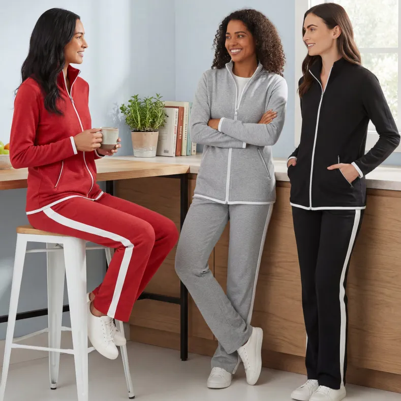 Women's Tracksuit Loungewear Set