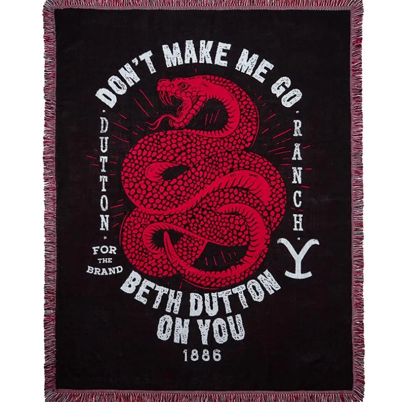 Yellowstone Woven Jacquard Throw 46" x 60"