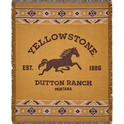 Yellowstone Woven Jacquard Throw 46